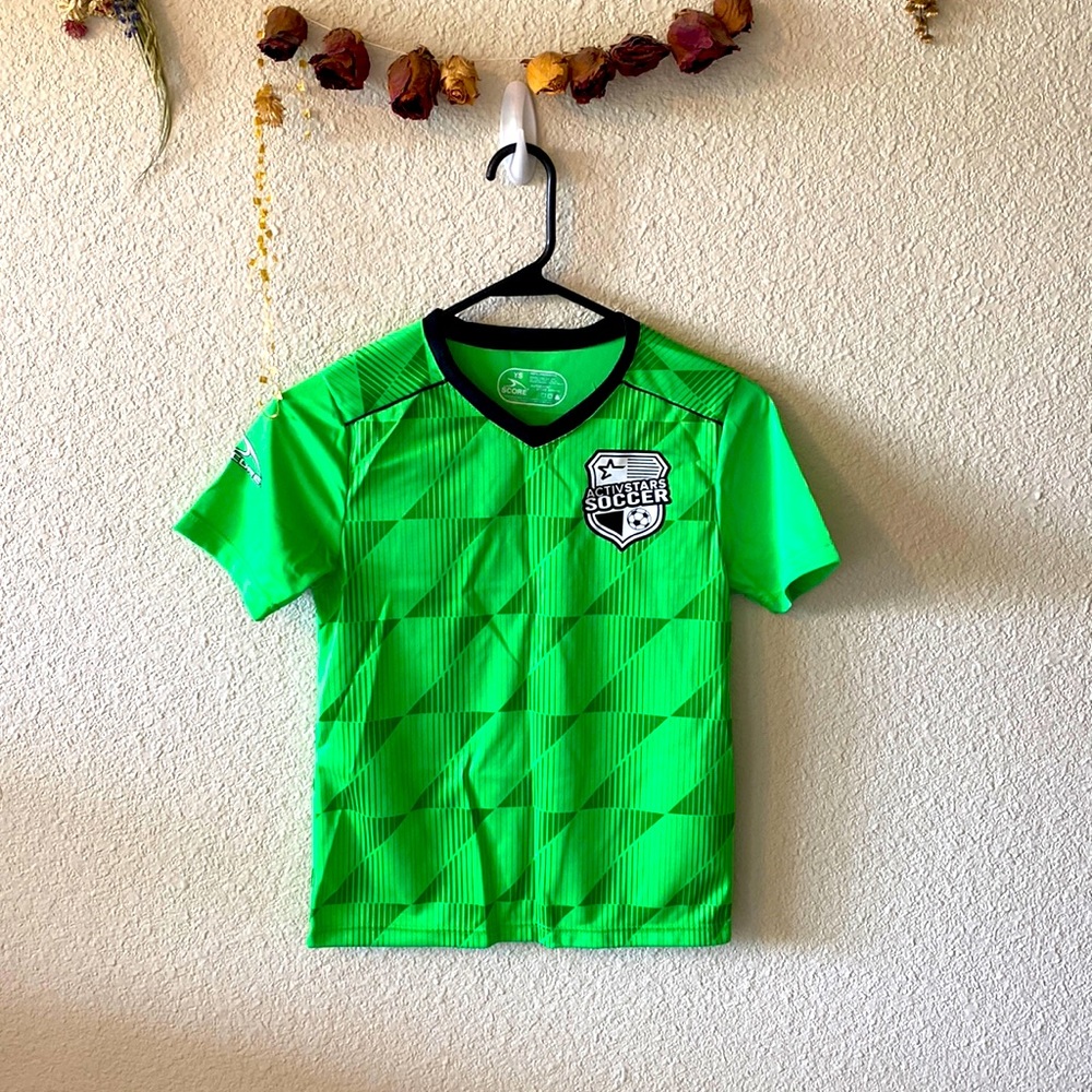 ActivStars Soccer Jersey Lime #5